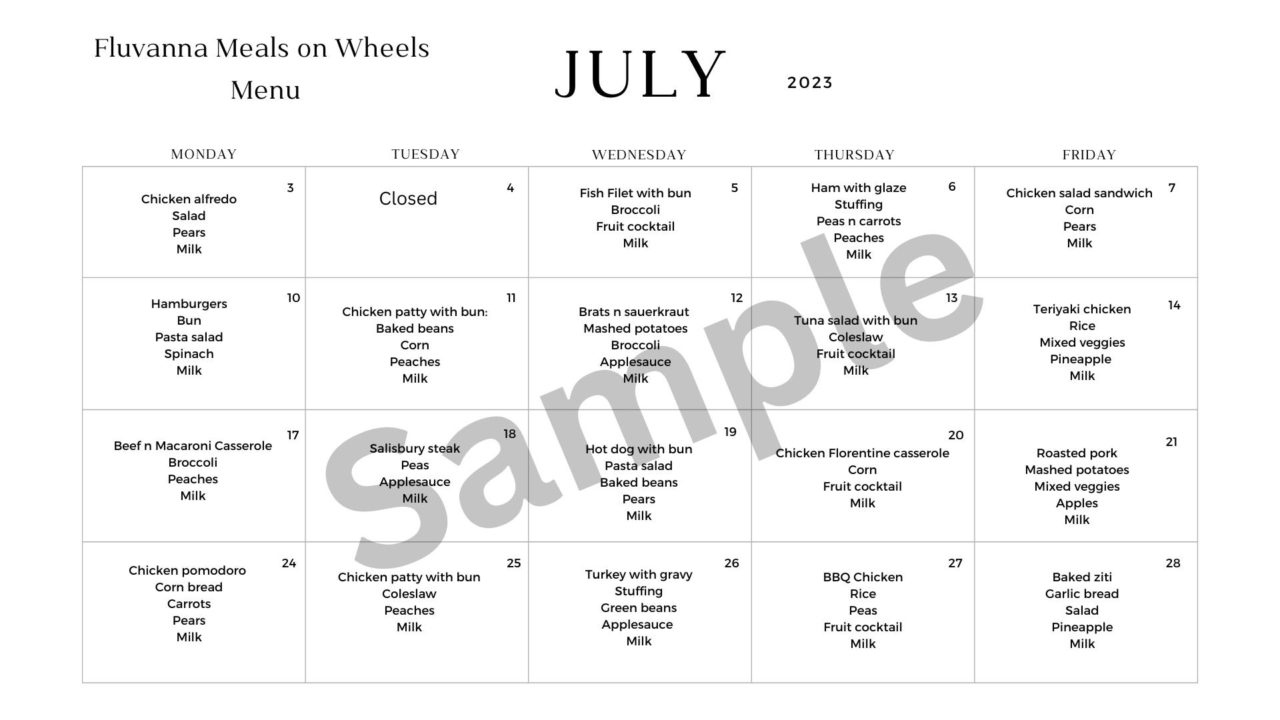 Sample Menu Fluvanna Meals On Wheels sample-menu-fluvanna-meals-on-wheels